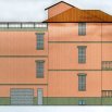 Ristrutturazione villino in Reggio Emilia, Via Vergnanini, anno 2001